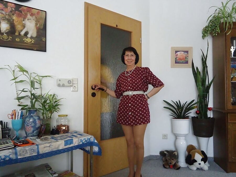 Mature Asian With Great Looking Legs