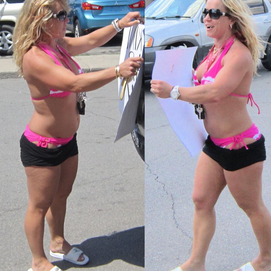 Chantal Remember Social Distancing When Jerkin&; To My Bikini