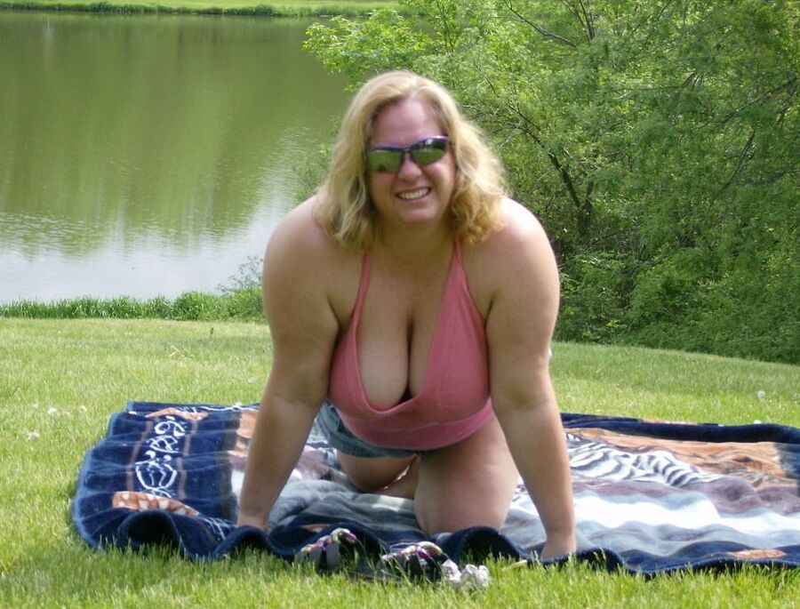 BBW Big Blonde Huge Tits