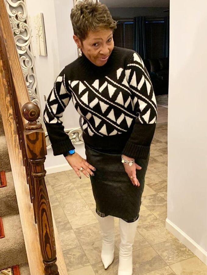 Insta Gilf Wearing Boots