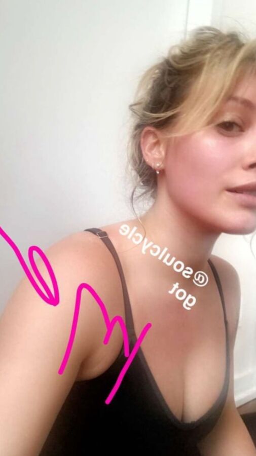 hilary duff social media