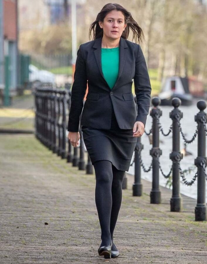 Lisa Nandy - UK Politician in Pantyhose