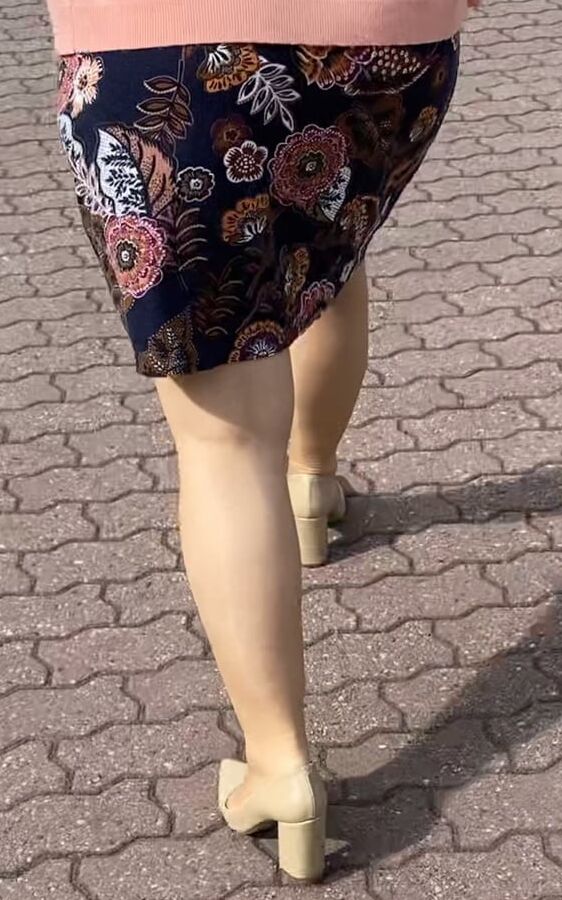 In dress