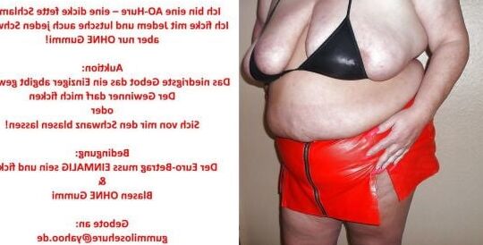 gummiloses fettes schwein