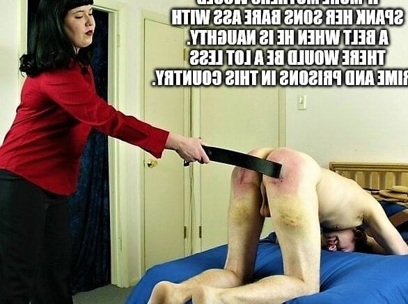 Females spanking Males