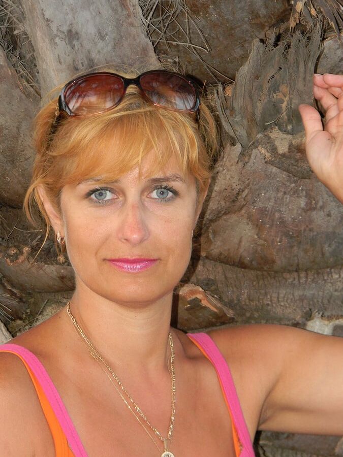 Russian milf big tits and nice body