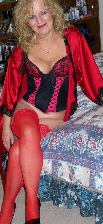Hot Red and Black Bustier