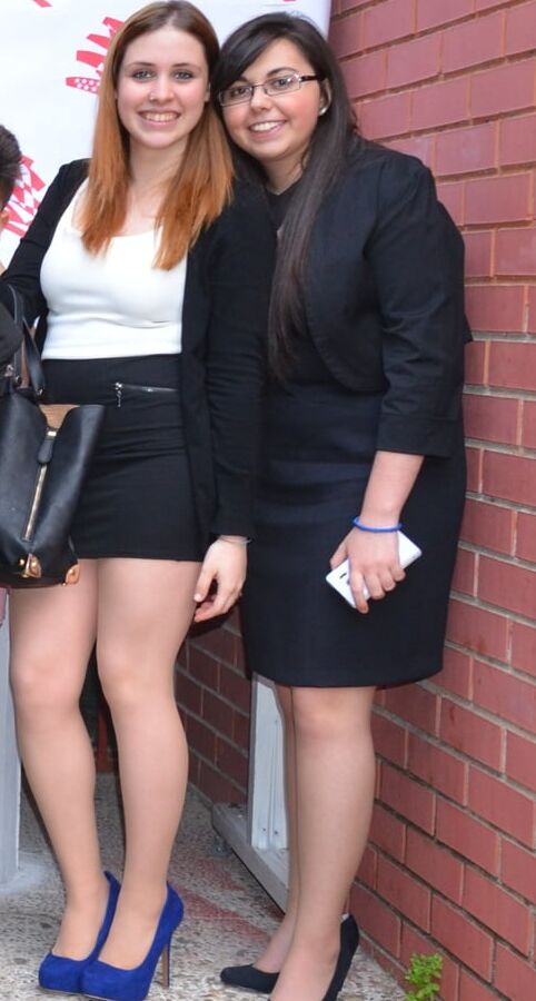 Graduation Pantyhose from Eastern Europe
