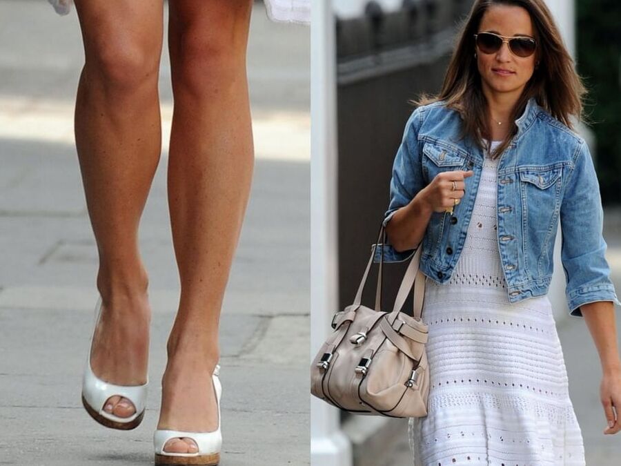 Pippa Middleton&;s sexy Leg&;s feet and High heel&;s