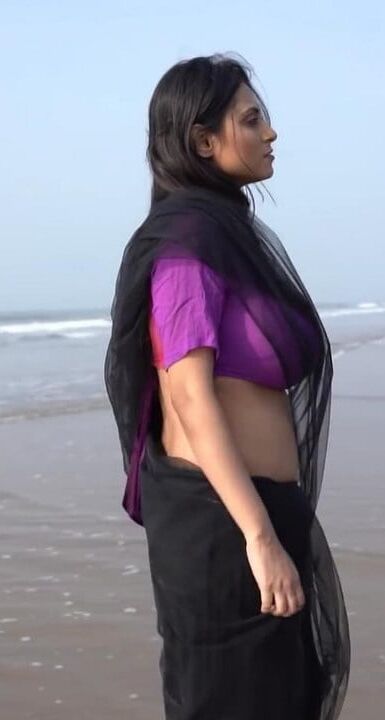 My Twitter Friend With Saree