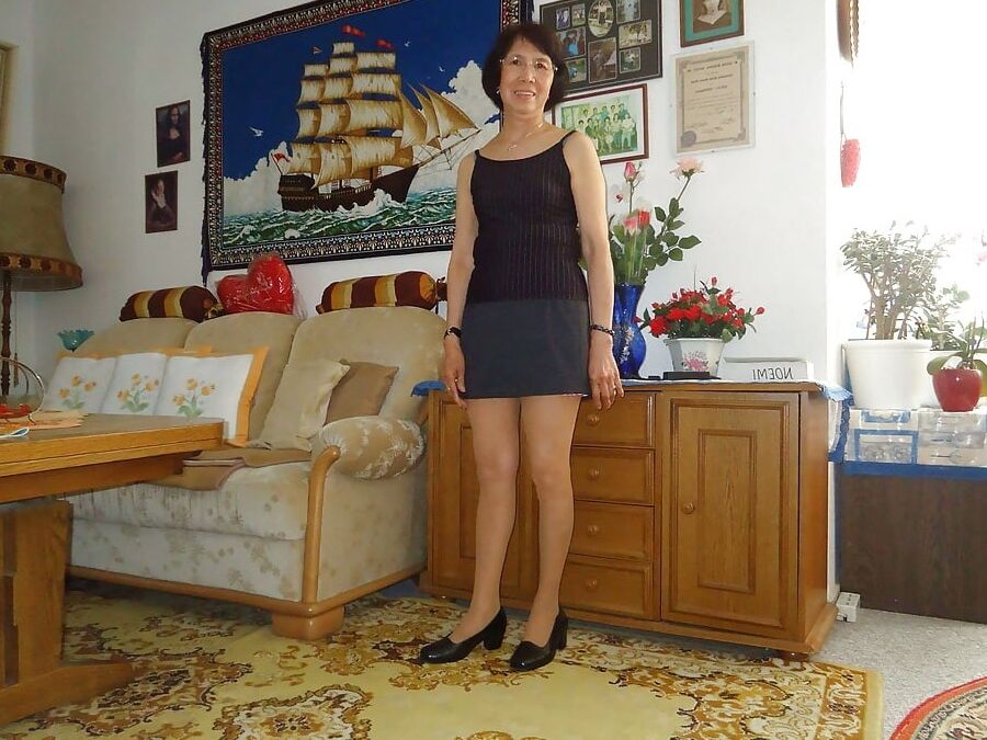 Mature Asian With Great Looking Legs