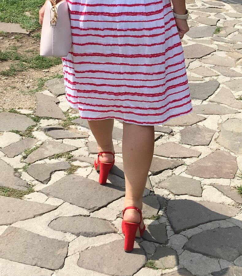 In dress