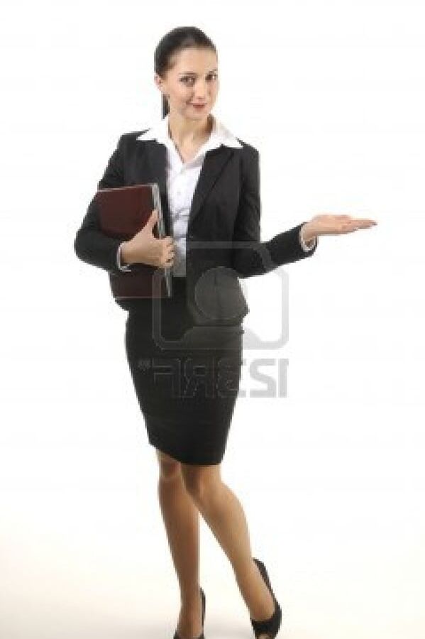 secretary nylons
