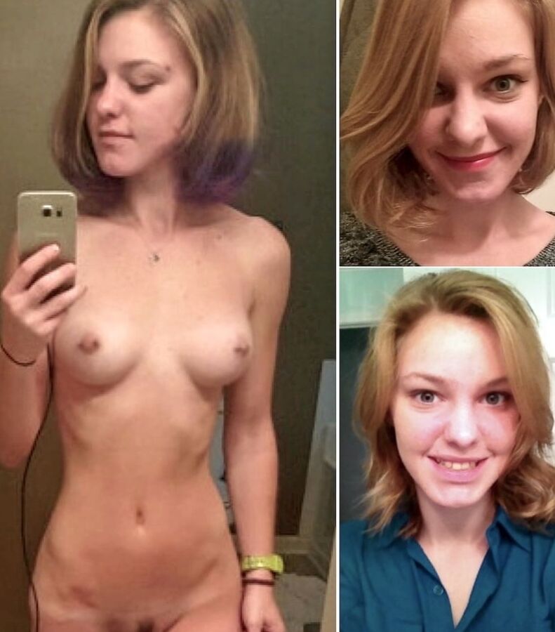 Before and After - Girls With Small and Perky Tits