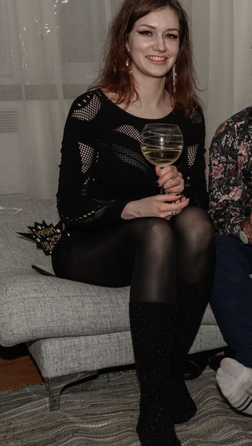 Russian Party Sluts in Pantyhose