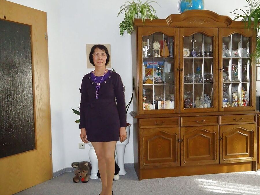 Mature Asian With Great Looking Legs