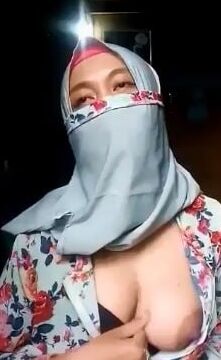 Indonesian JIlbab Cadar Niqab "CHANDRA"