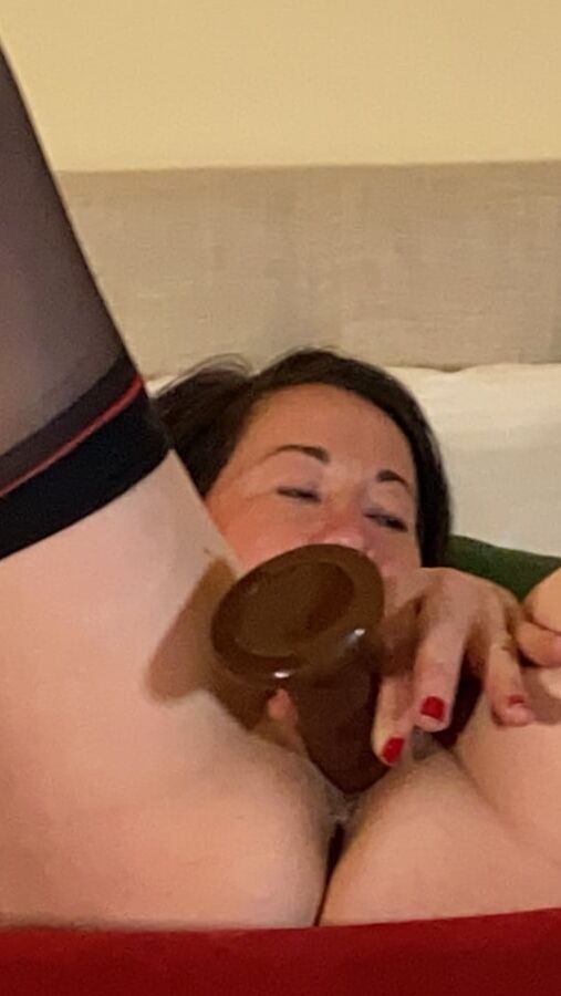 She Asian, A Sexy MILF, and Loves Garters and Stockings