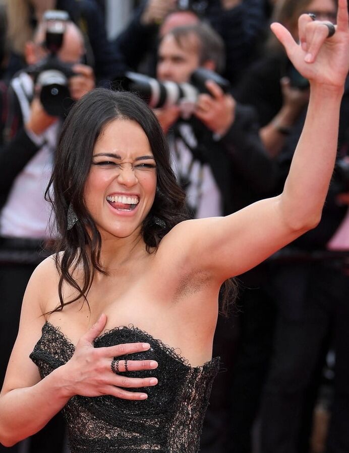 Michelle Rodriguez underarm analysis