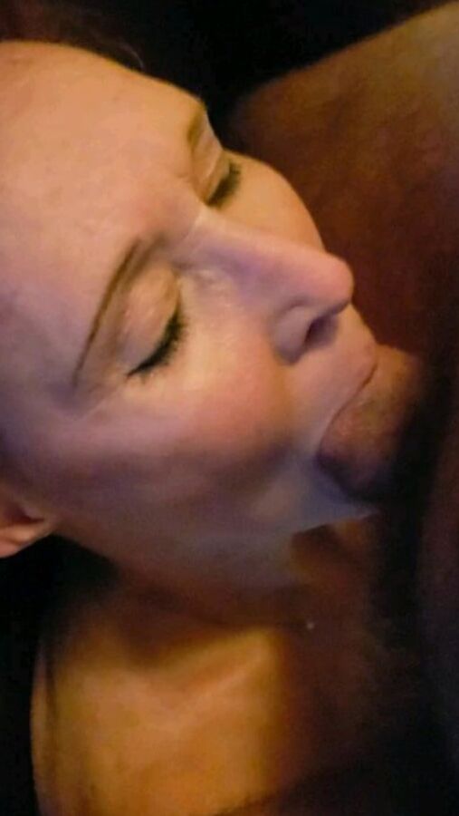 Redhead blowjob