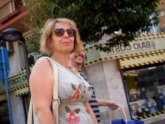Busty milf with husband