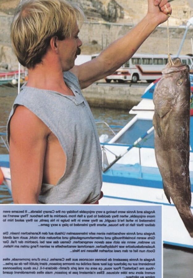 Two pretty girl get fucked by a fisherman