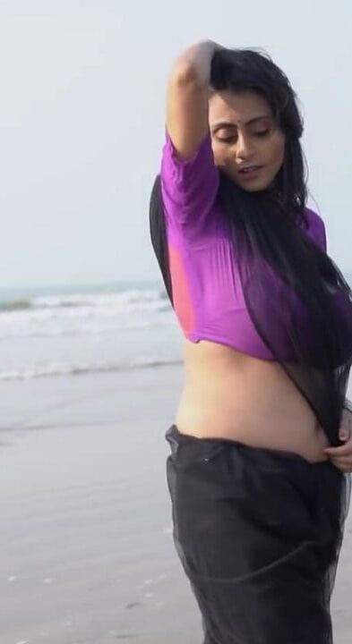 My Twitter Friend With Saree