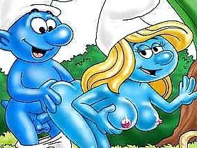 sexy smurfs toons