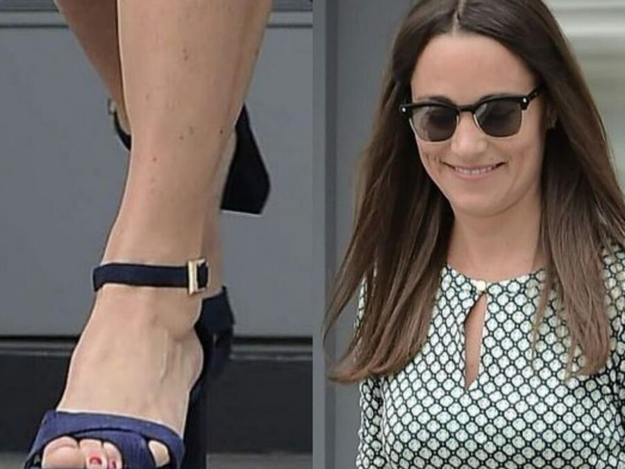 Pippa Middleton&;s sexy Leg&;s feet and High heel&;s