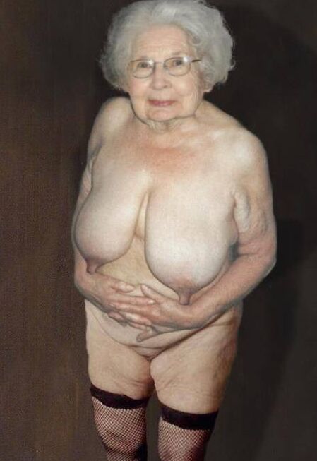 Very Old Grannies Big Boobs