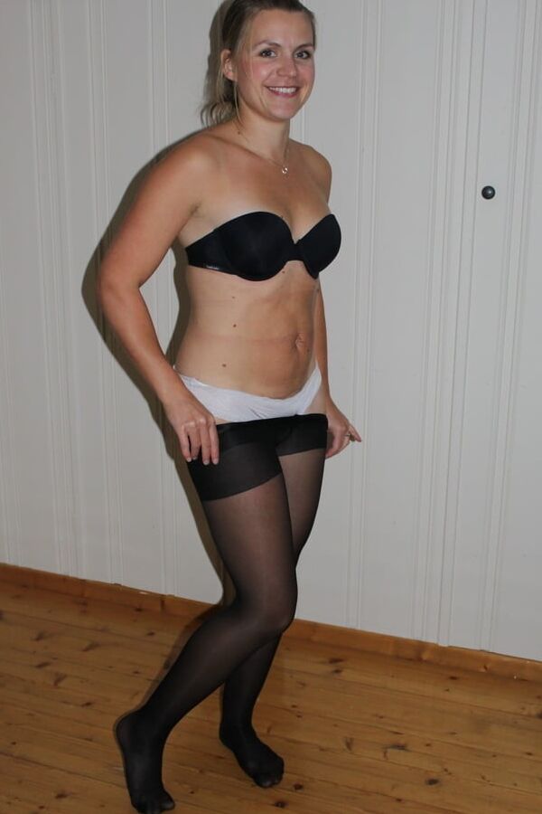Ladies in Bra, Panties, and Pantyhose