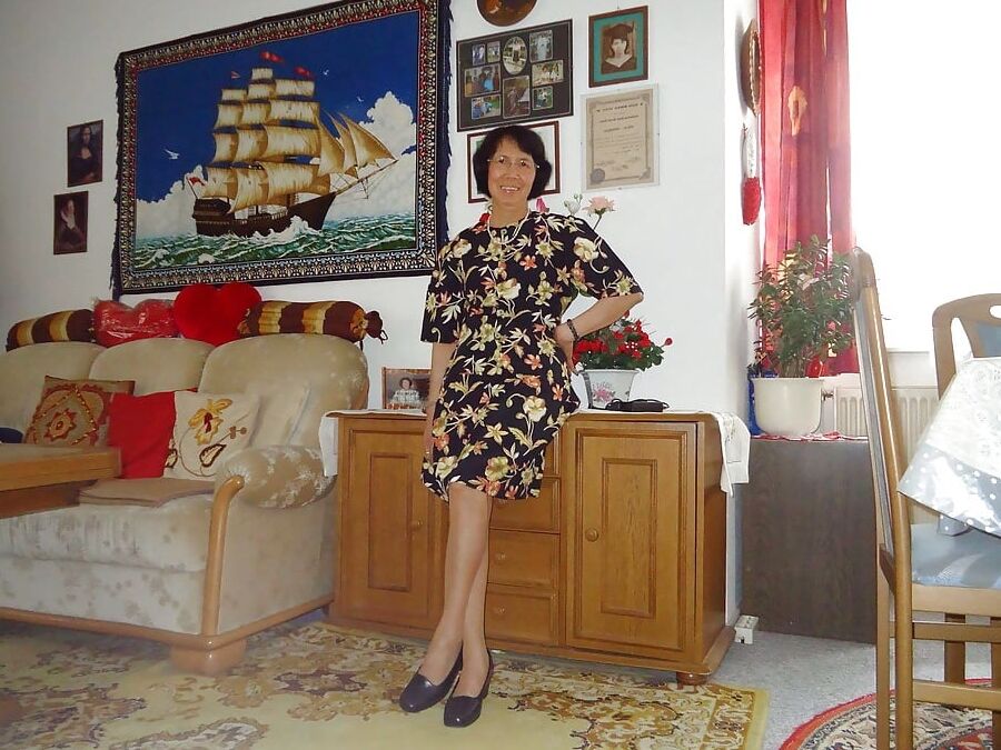 Mature Asian With Great Looking Legs