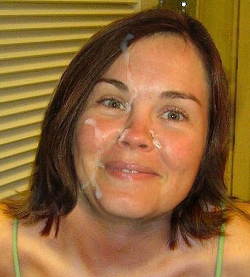 Cum on face