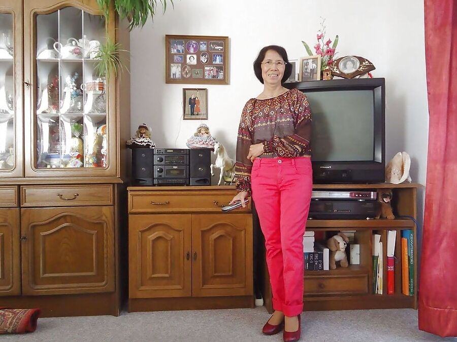 Mature Asian With Great Looking Legs