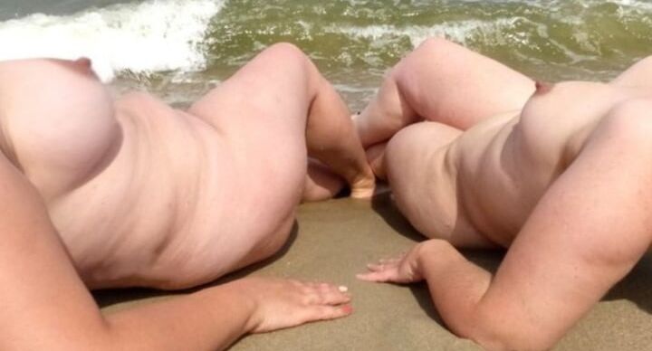 Outdoors naked