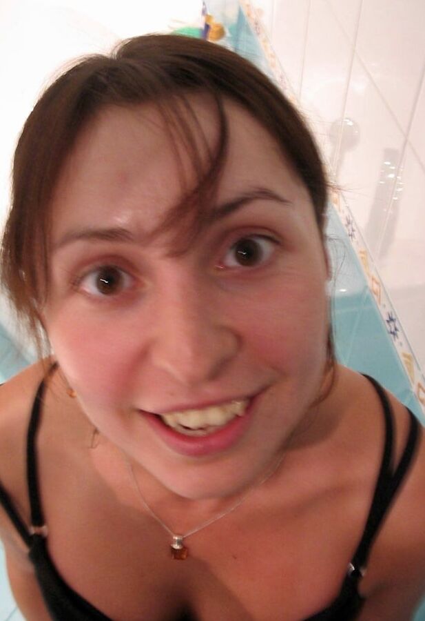 Fake shy... Real WHORE from Poland