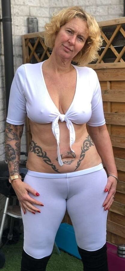 Sexy clothed mature ladies