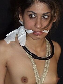 Worthless Paki muslim cheap bitches in bondage and BDSM