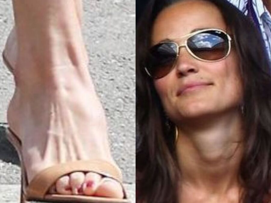 Pippa Middleton&;s sexy Leg&;s feet and High heel&;s