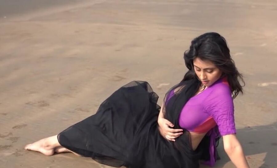 My Twitter Friend With Saree