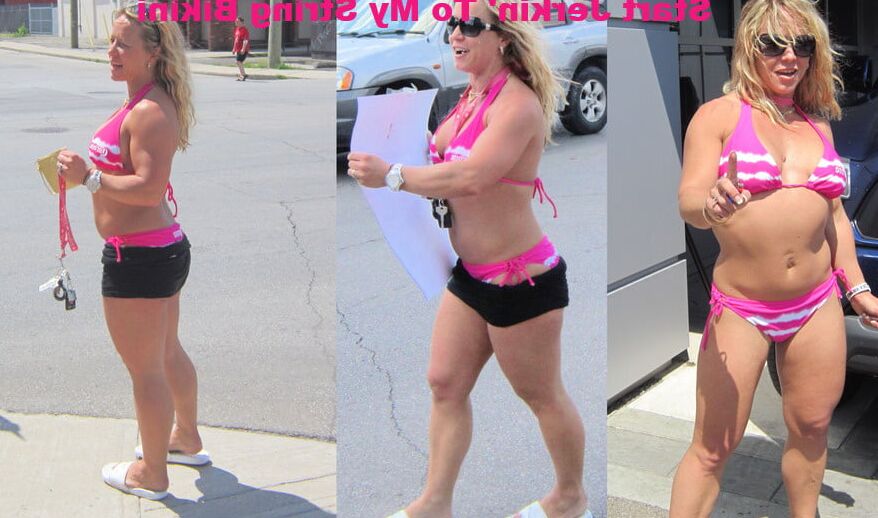 Chantal Remember Social Distancing When Jerkin&; To My Bikini