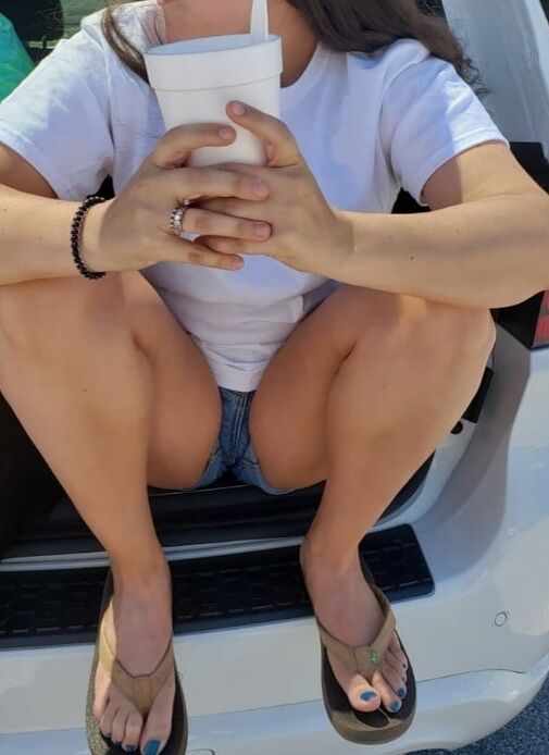 Her panties, work and play