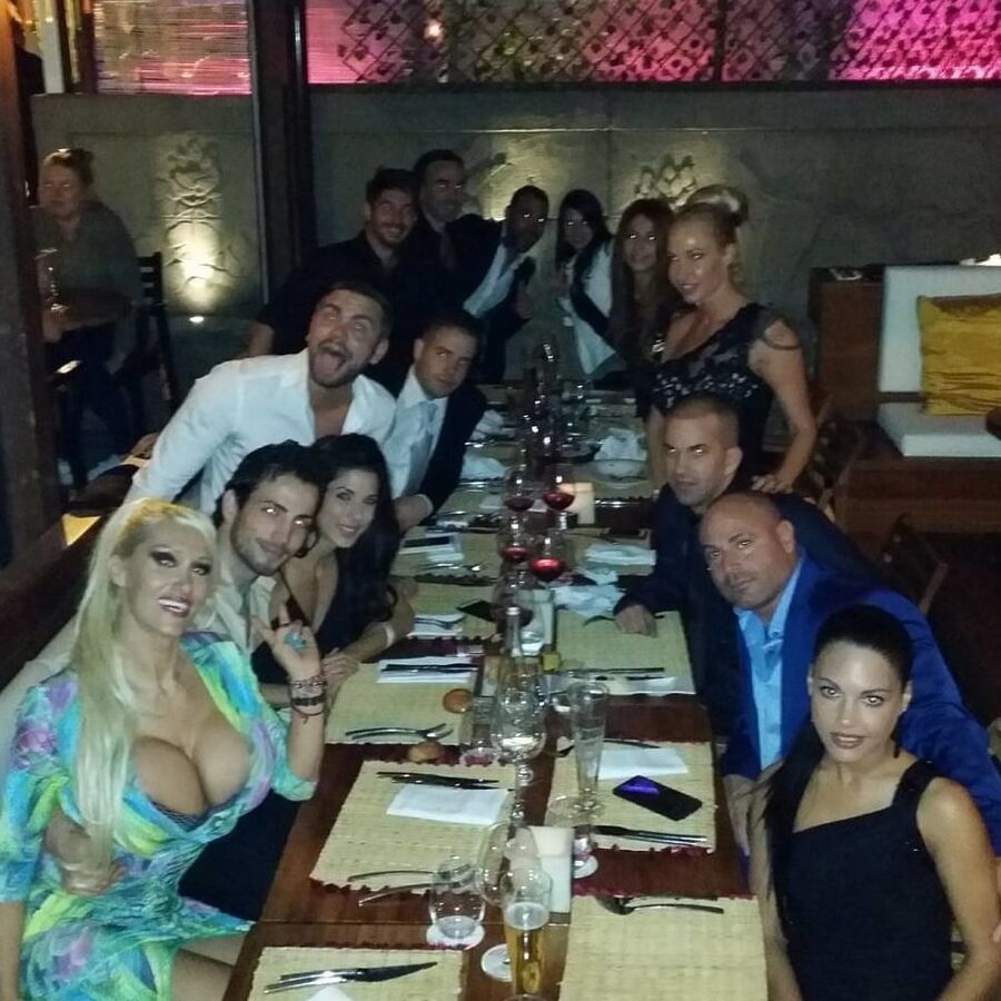Bimbos in public