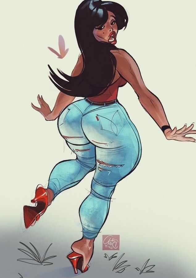 Thick and Curvy Pinups