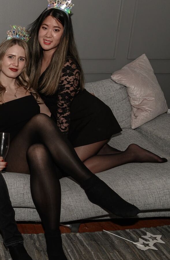 Russian Party Sluts in Pantyhose