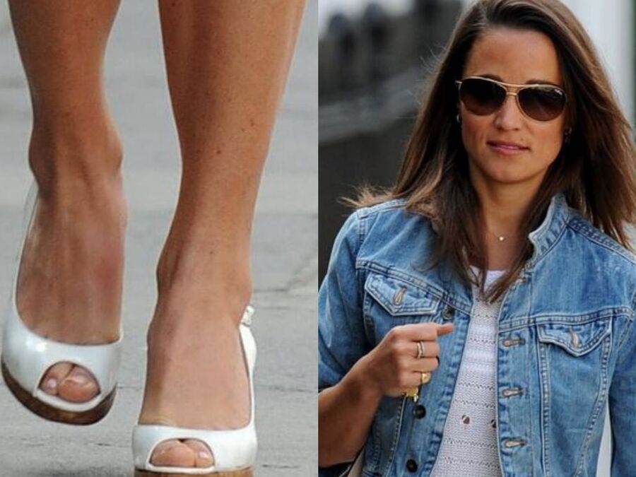Pippa Middleton&;s sexy Leg&;s feet and High heel&;s
