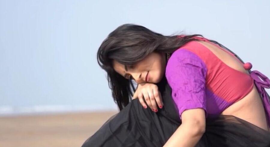 My Twitter Friend With Saree