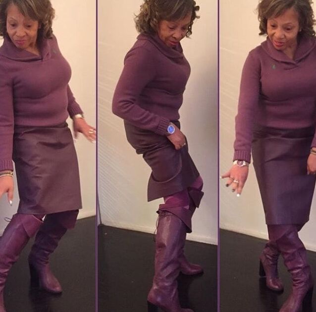 Insta Gilf Wearing Boots
