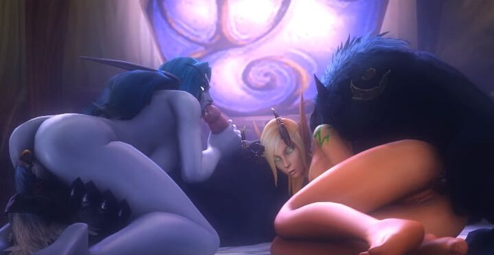 Warcraft night elf sluts