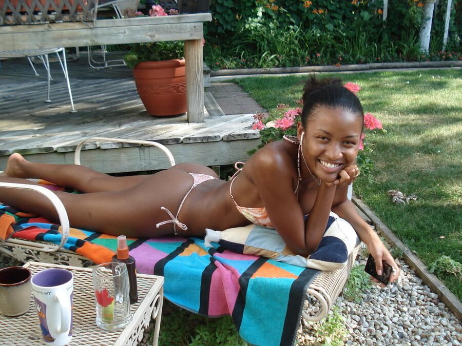 cute ebony
